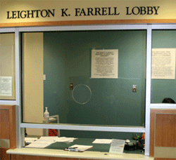 Leighton K. Farrell Lobby Desk